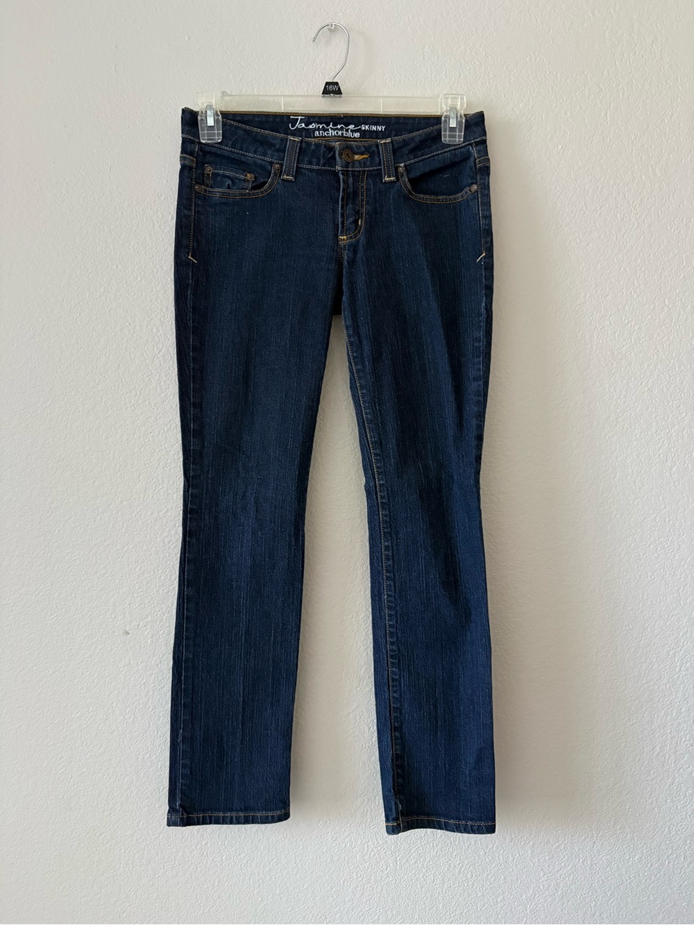 anchor blue Dark low waisted Skinny Jeans